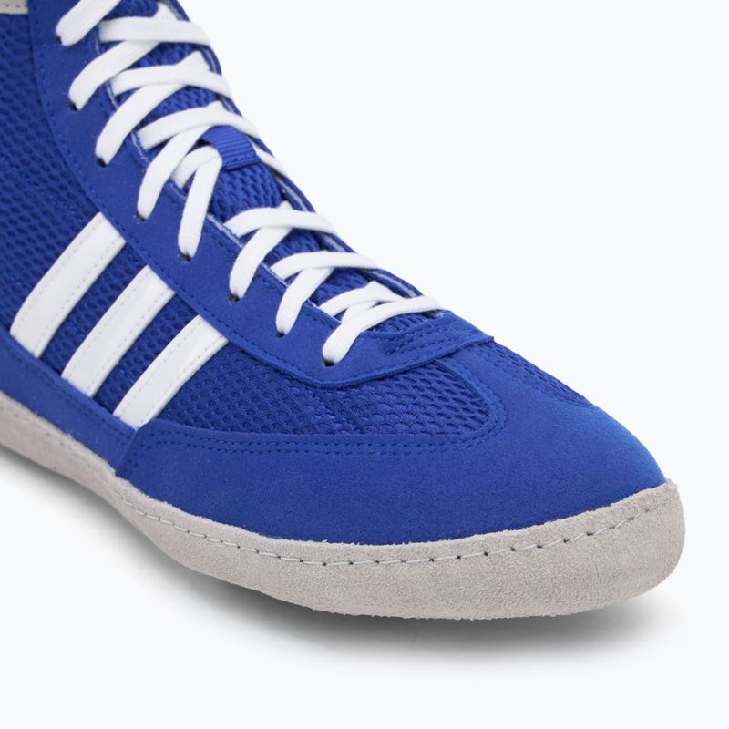 Boxing shoes adidas Combat Speed.4 royal bluee/footwear white/grey two 7