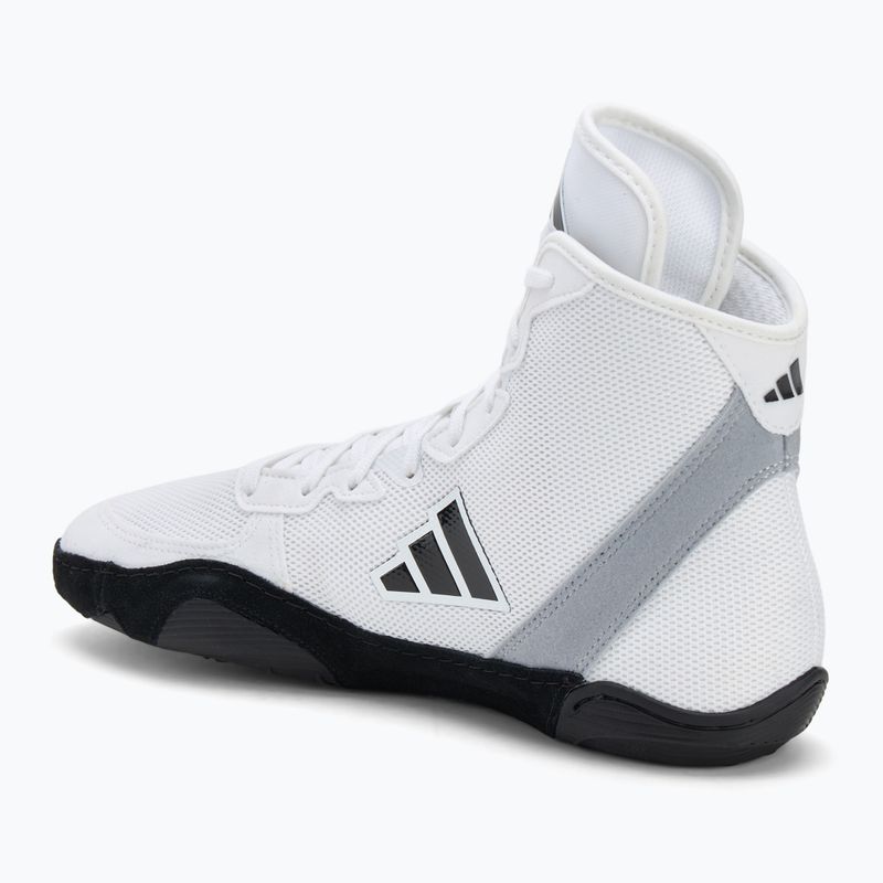 Boxing shoes adidas Adizero silver metallic/core black 3