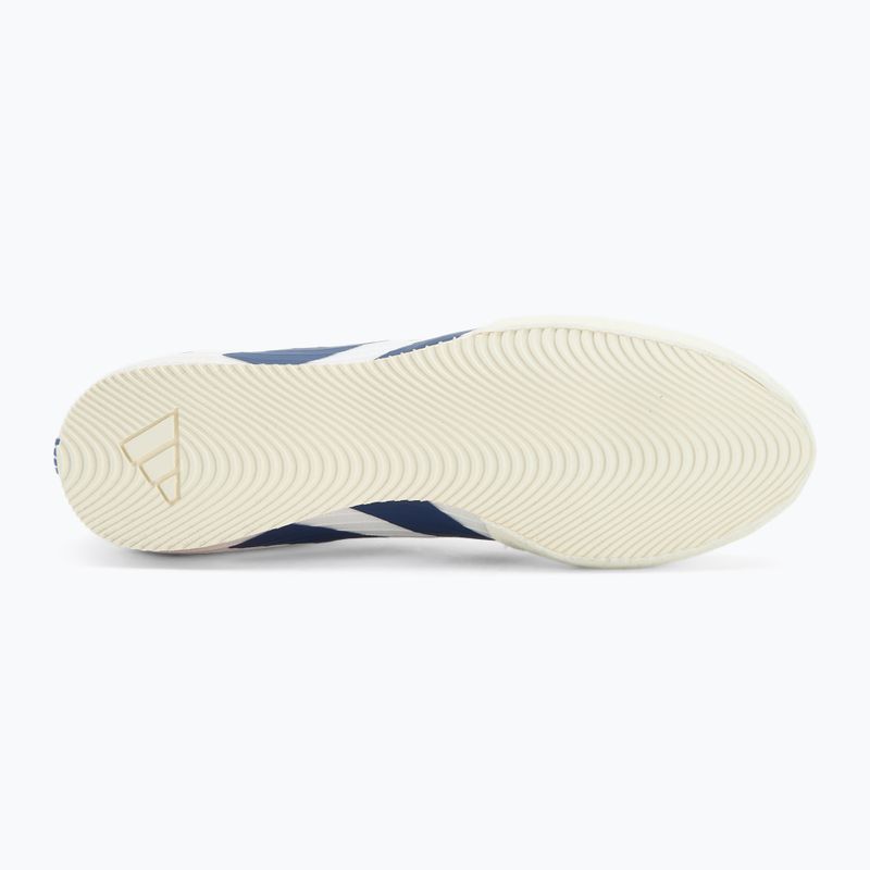 Boxing shoes adidas Box Hog 4 white/navy 4