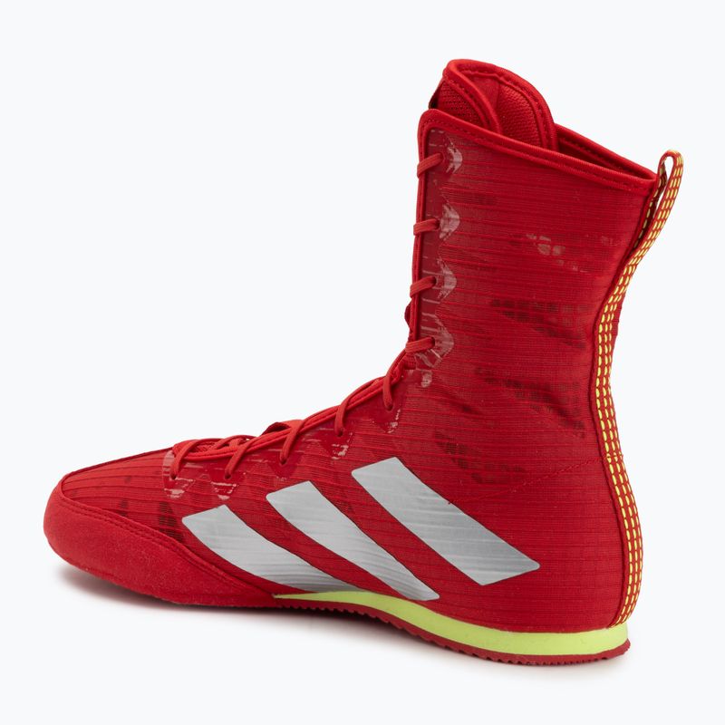 Boxing shoes adidas Box Hog 4 red 3