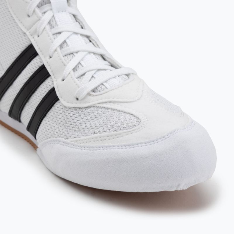Boxing shoes adidas Box Hog II white/black 7