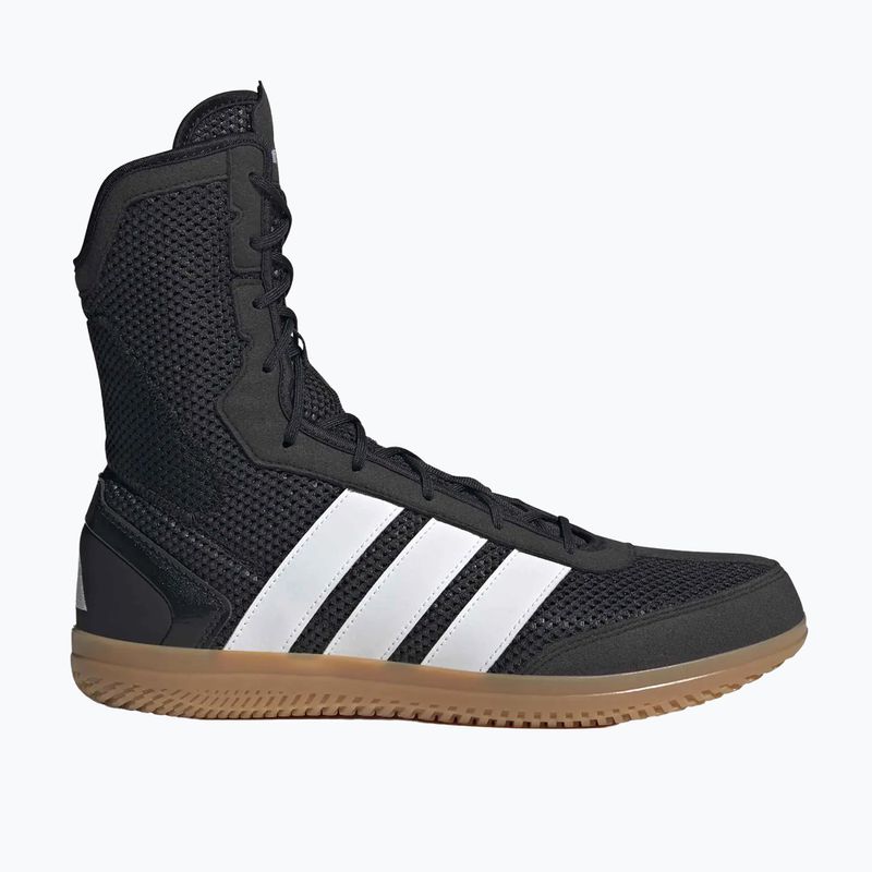 Men's boxing shoes adidas Box Hog Wide black/white 2