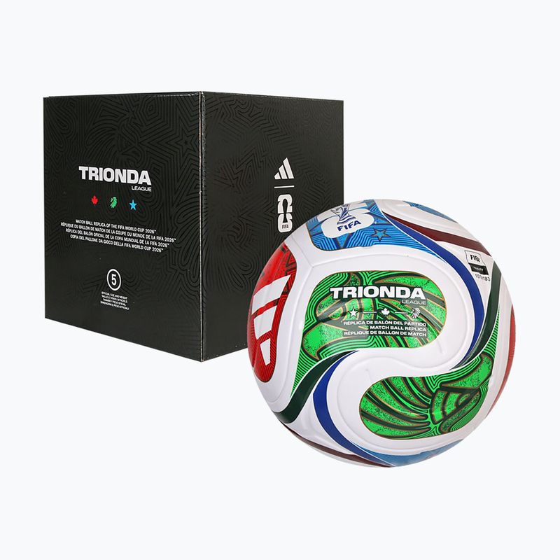 Football adidas Trionda League Box World Cup multicolor size 5 2