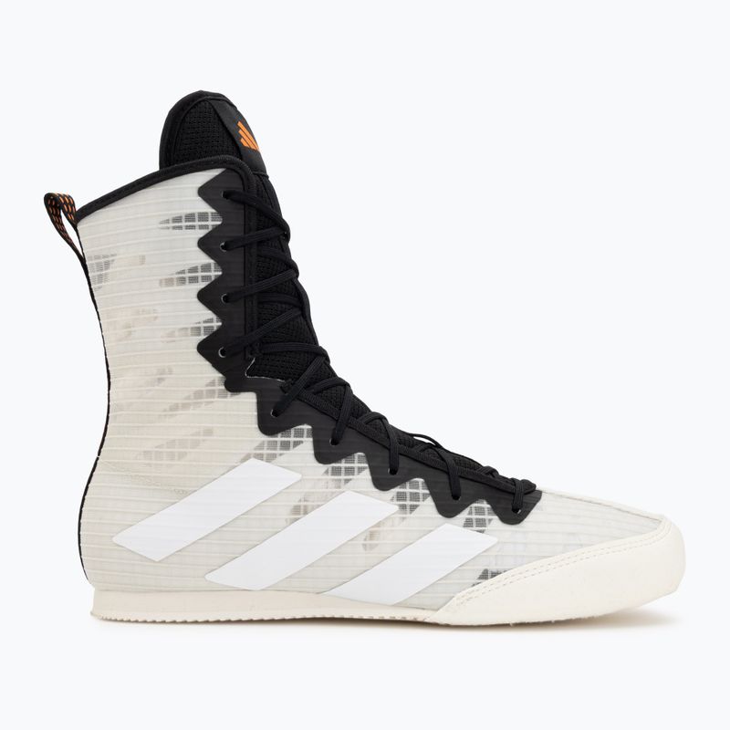 Boxing shoes adidas Box Hog 4 Orbit Grey/Ftwr White/Pure Orange 2