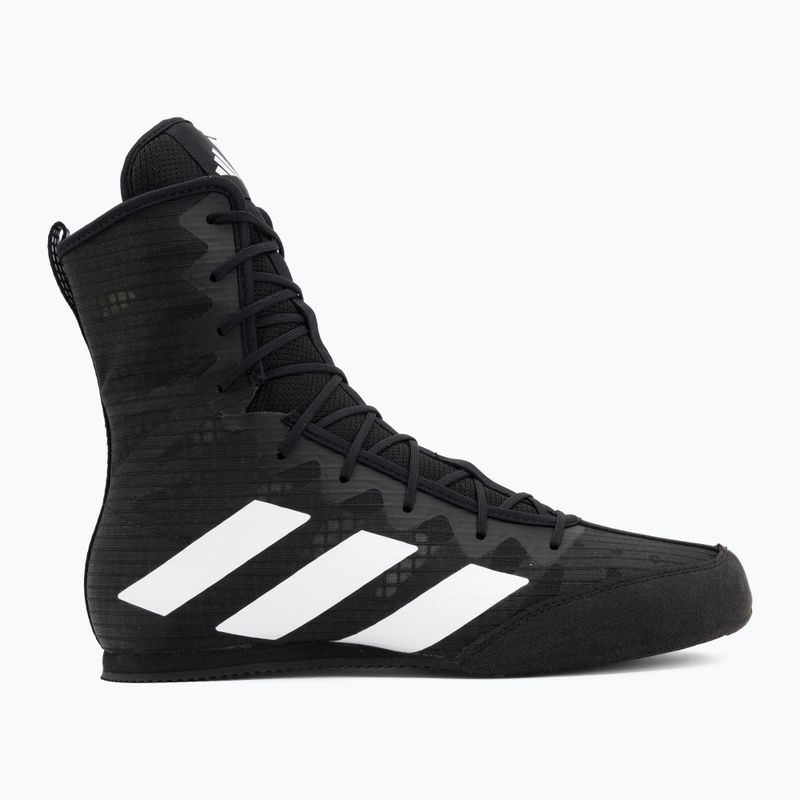 Boxing shoes adidas Box Hog 4 black/white 2