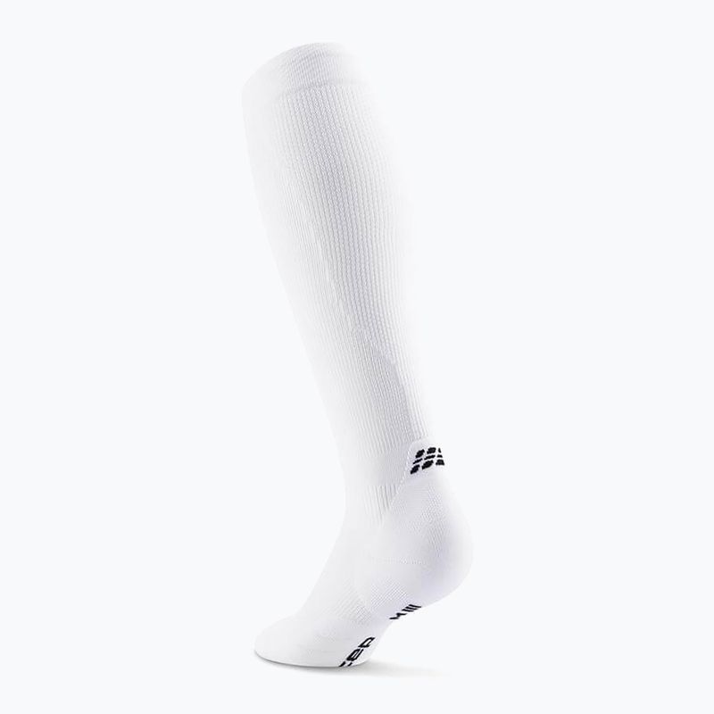 CEP Women's compression socks Run Tall 5.0 white 3