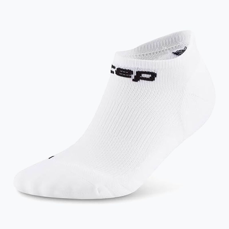 CEP Women's compression socks Run No Show 5.0 white 2