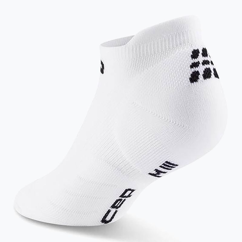 CEP Women's compression socks Run No Show 5.0 white 3