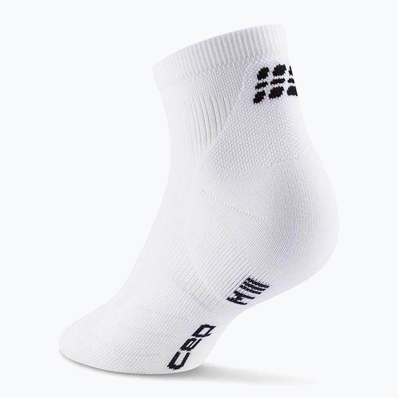 CEP Women's compression socks Run Low Cut 5.0 white 3