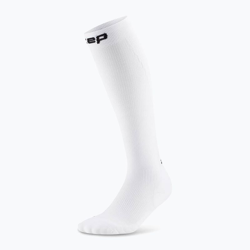 CEP Men's compression socks Run Tall 5.0 white 2