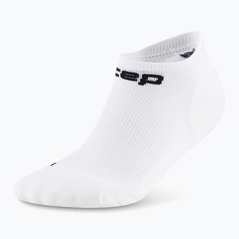 CEP men's compression socks Run No Show 5.0 white 2