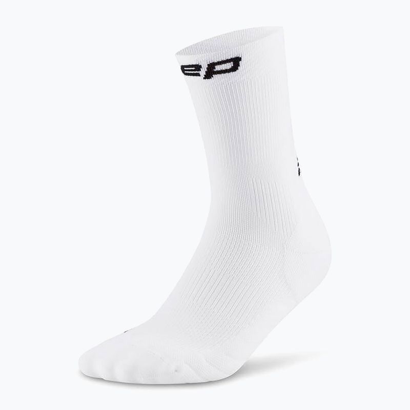 CEP Men's Compression Socks Run Mid Cut 5.0 white 2
