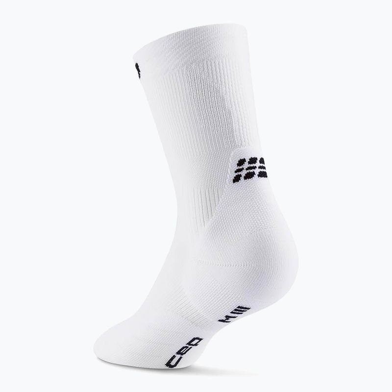 CEP Men's Compression Socks Run Mid Cut 5.0 white 3