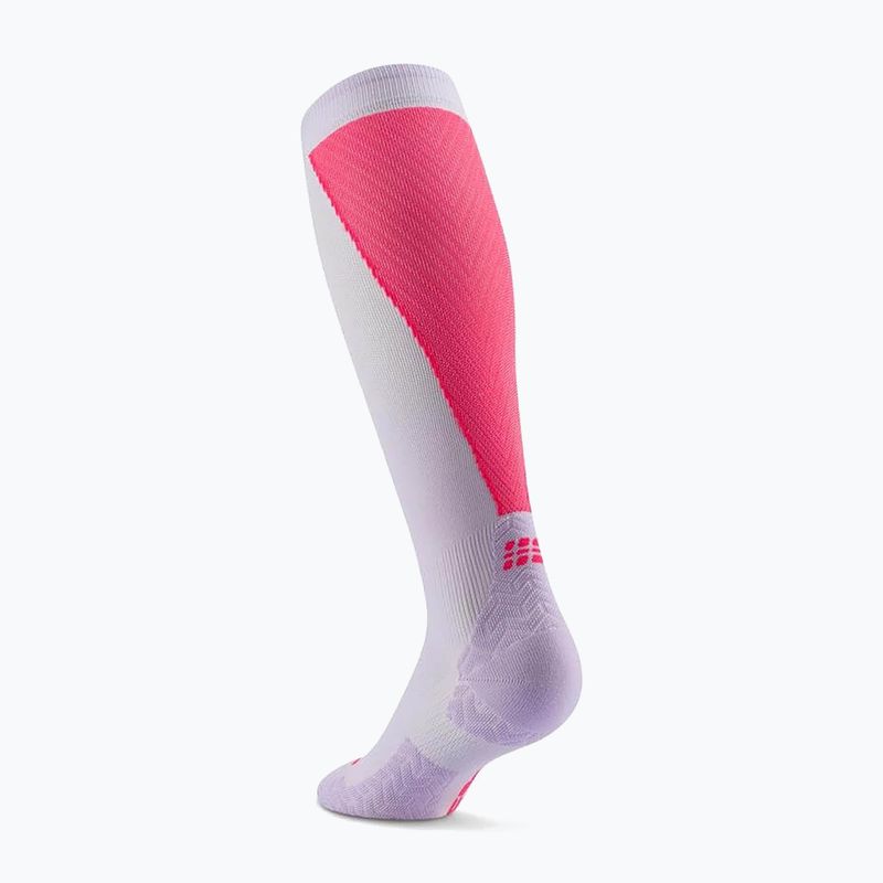 Women's socks CEP Ultralight Tall 4.0 lilac/pink 3