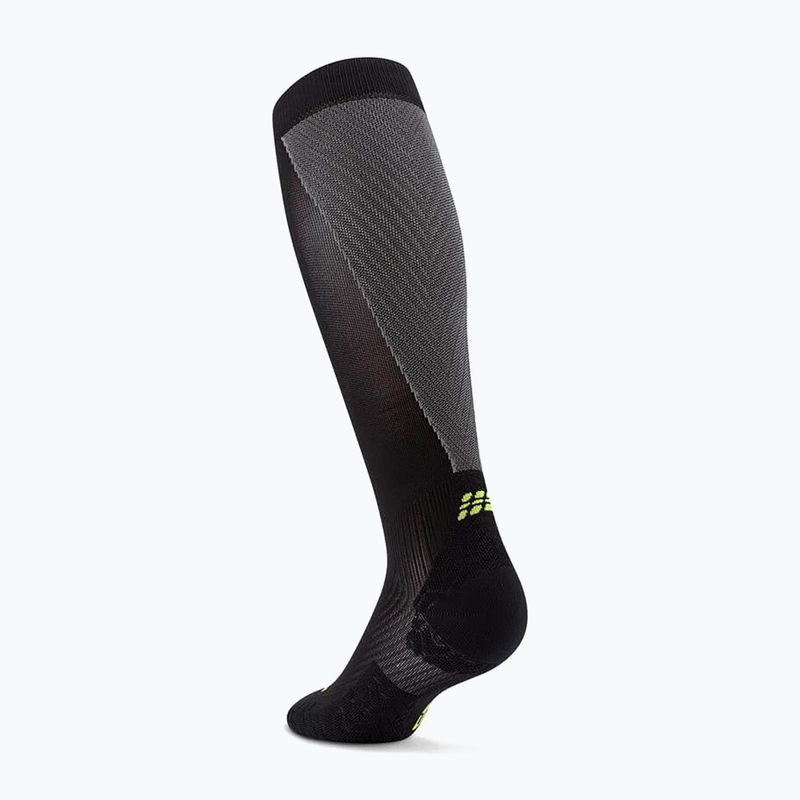 Women's socks CEP Ultralight Tall 4.0 black/grey 3