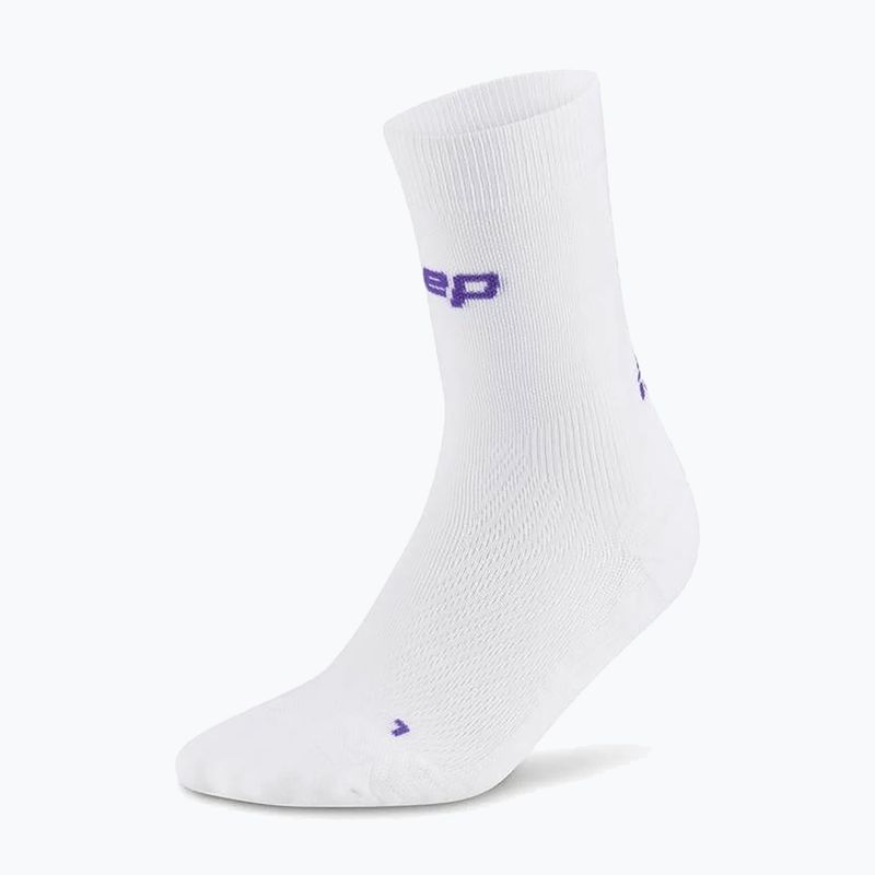 Women's socks CEP Ultralight Mid Cut 4.0 white 2