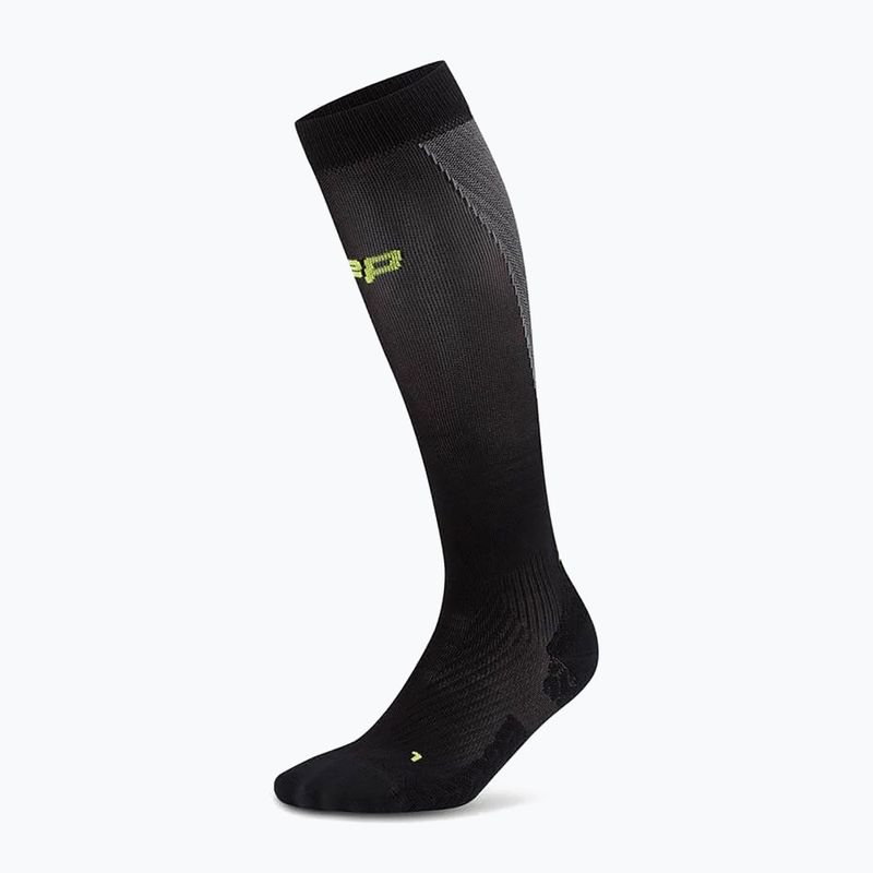 Men's socks CEP Ultralight Tall 4.0 black/grey 2