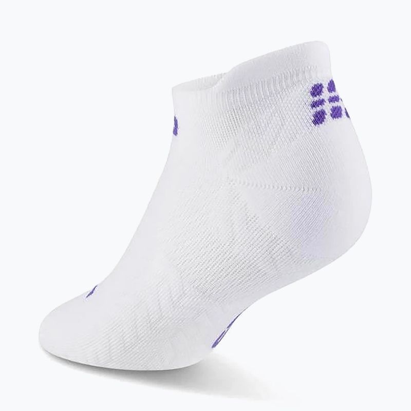 Men's compression socks CEP Ultralight No Show 4.0 white 3