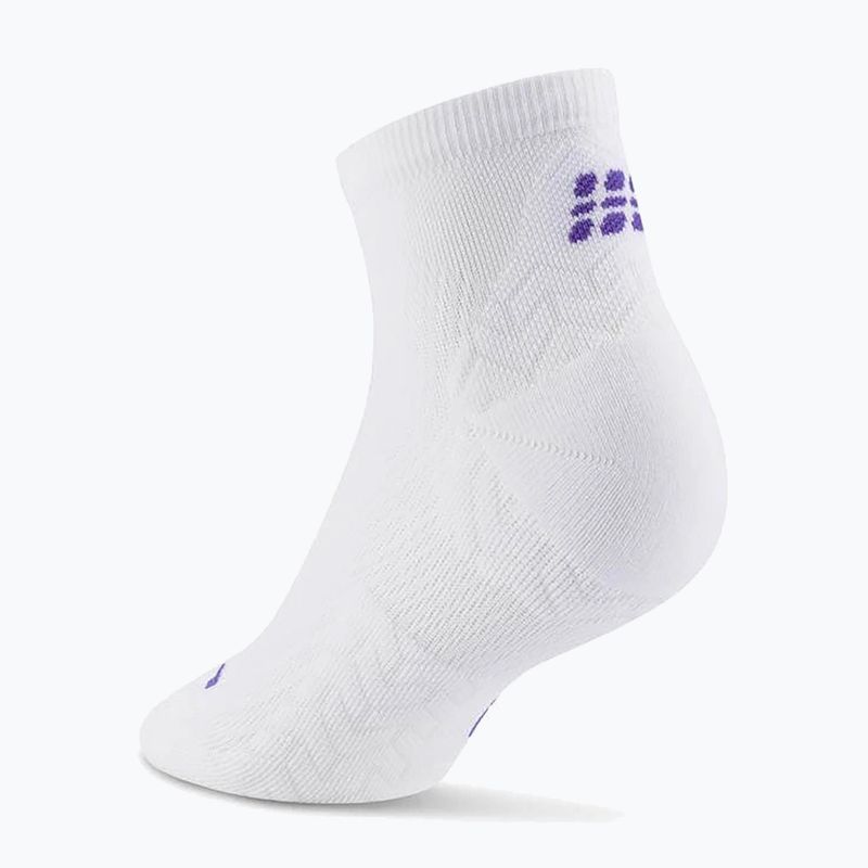 Men's compression socks CEP Ultralight Low Cut 4.0 white 3