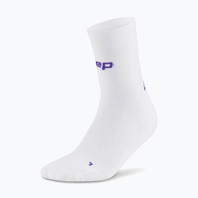 Men's compression socks CEP Ultralight Mid Cut 4.0 white 2