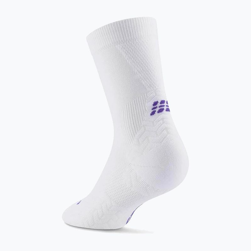 Men's compression socks CEP Ultralight Mid Cut 4.0 white 3