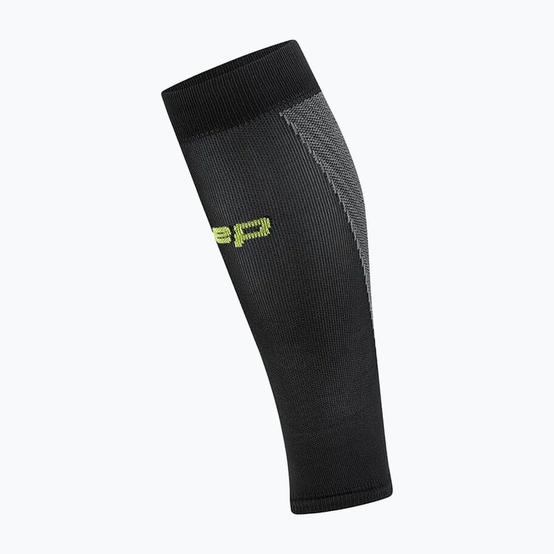 Men's calf compression sleeves CEP Ultralight Calf 4.0 black/grey 2