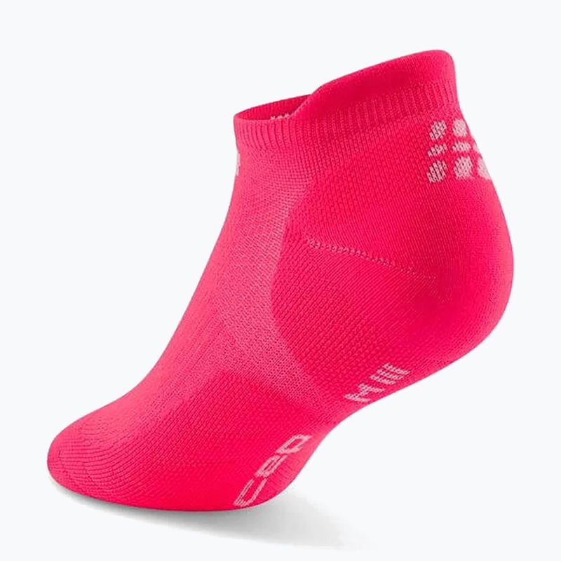 Men's compression socks Cep Run No Show 5.0  pink 3