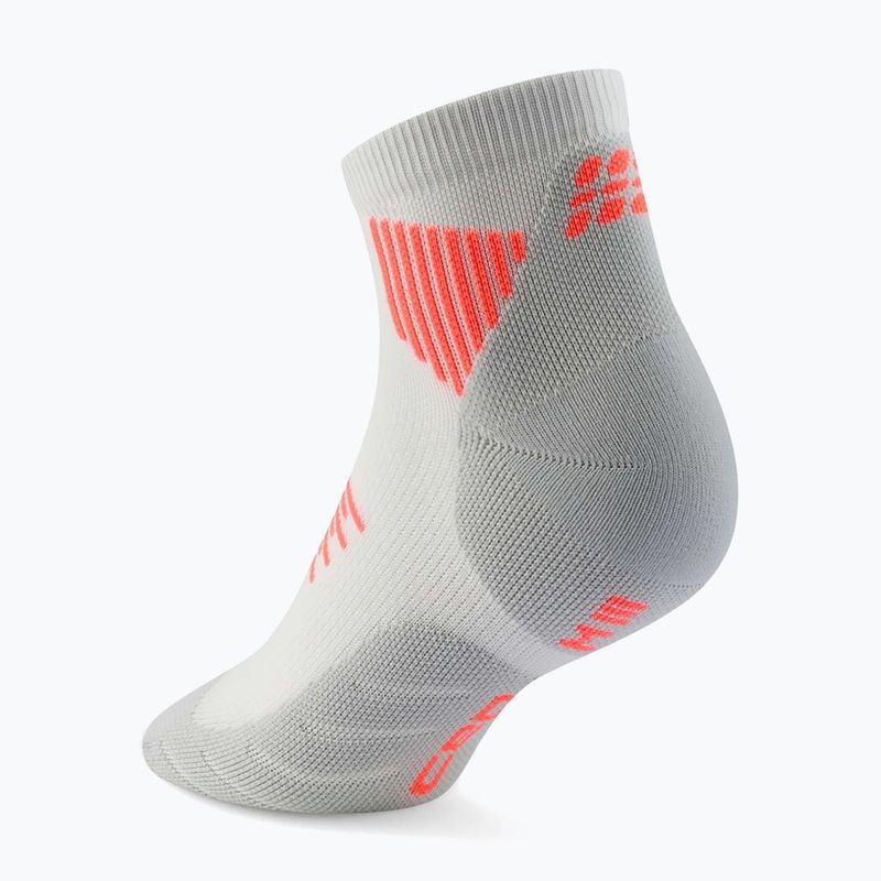 Men's compression socks CEP Run Low Cut 5.0 grey 3
