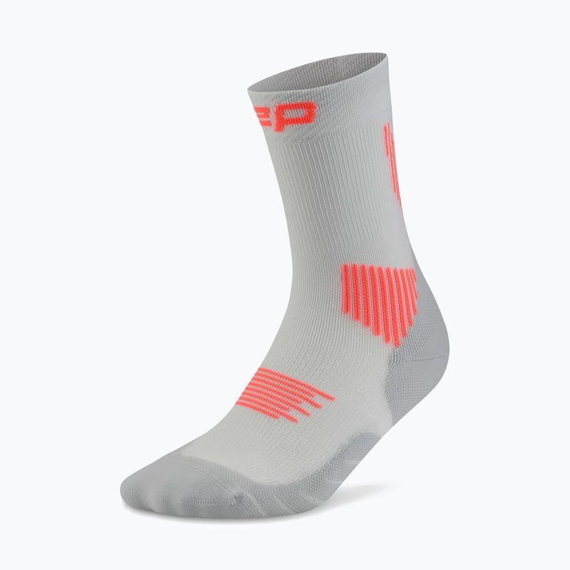 Men's compression socks CEP Run Mid Cut 5.0 grey 2