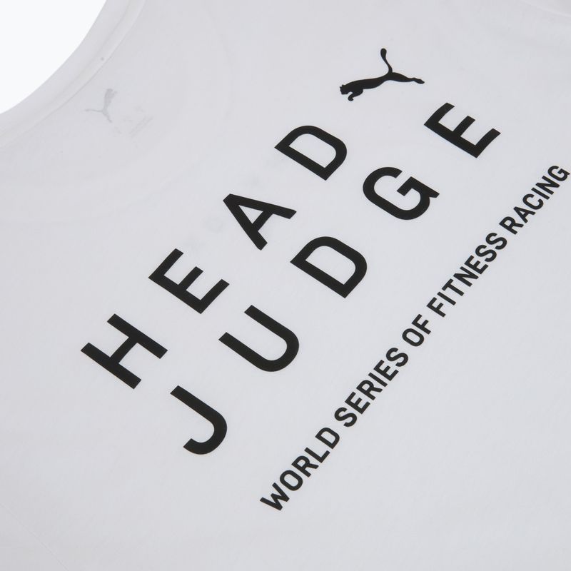 Men's training T-shirt PUMA Hyrox Head Judge white 4