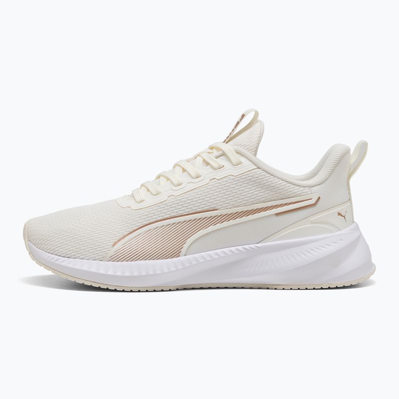 Women's running shoes PUMA Flyer Lite 3 warm white/puma gold