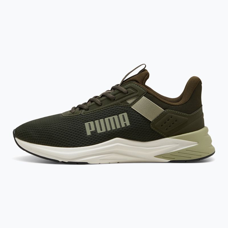 PUMA FTR Wave dark olive/lux army/glowing red shoes