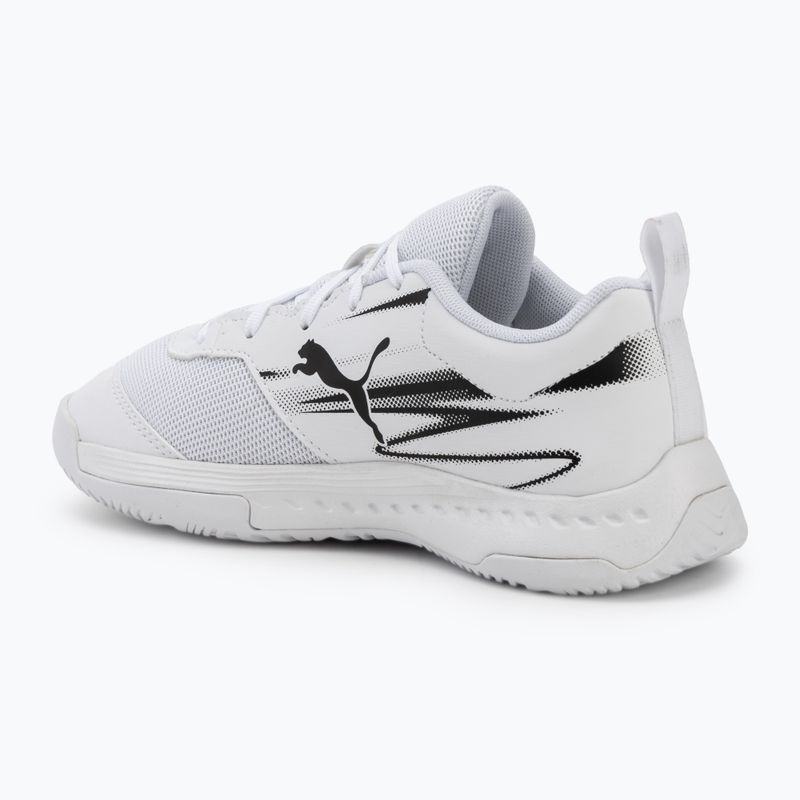 Children's indoor sports shoes PUMA Varion II Jr puma white/puma black 3