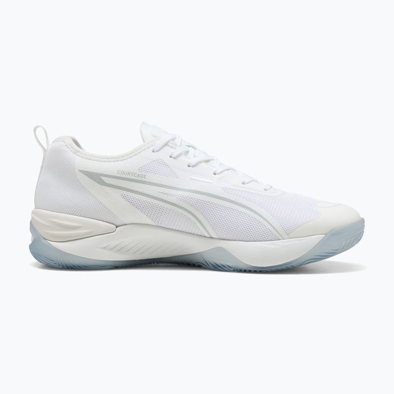Handball shoes PUMA Eliminate NITRO 4 puma white/puma silver 2