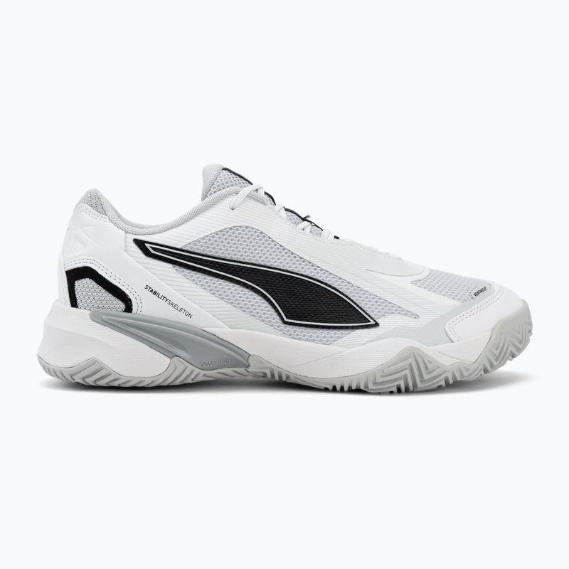 Men's handball shoes PUMA Solarstrike 4 puma white/puma black/silver 2