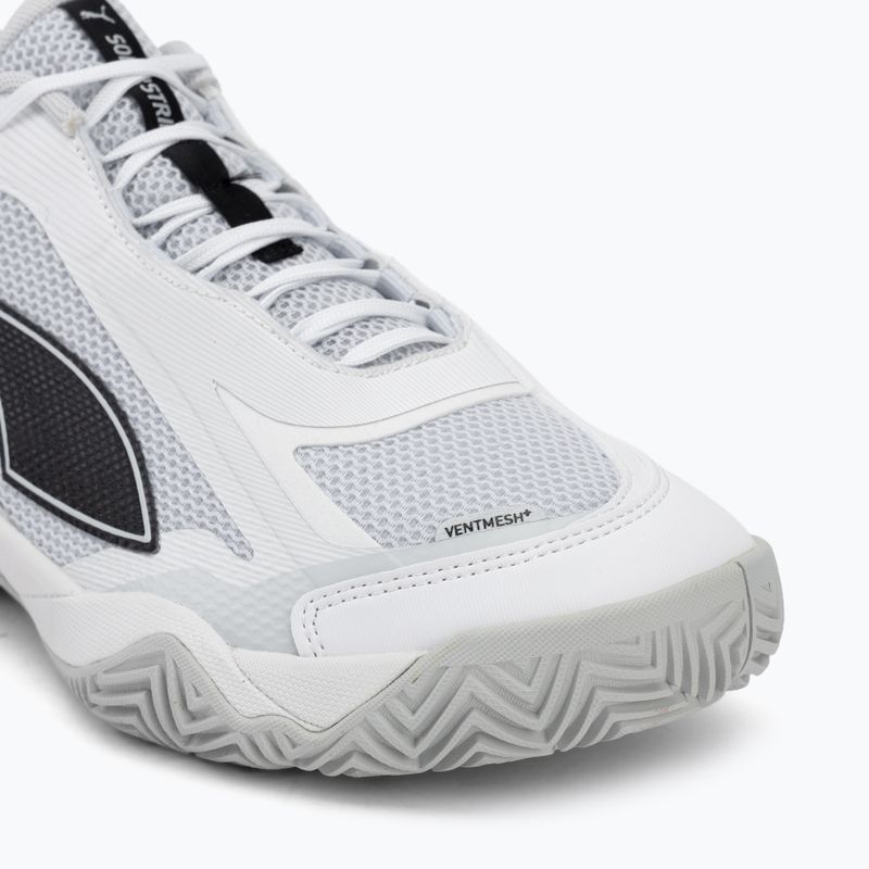 Men's handball shoes PUMA Solarstrike 4 puma white/puma black/silver 7