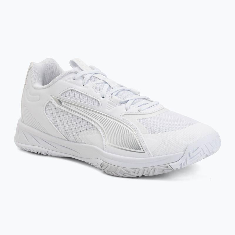 Handball shoes PUMA Accelerate Pro 4 puma white/puma silver