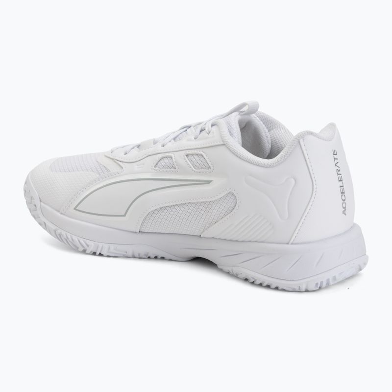Handball shoes PUMA Accelerate Pro 4 puma white/puma silver 3