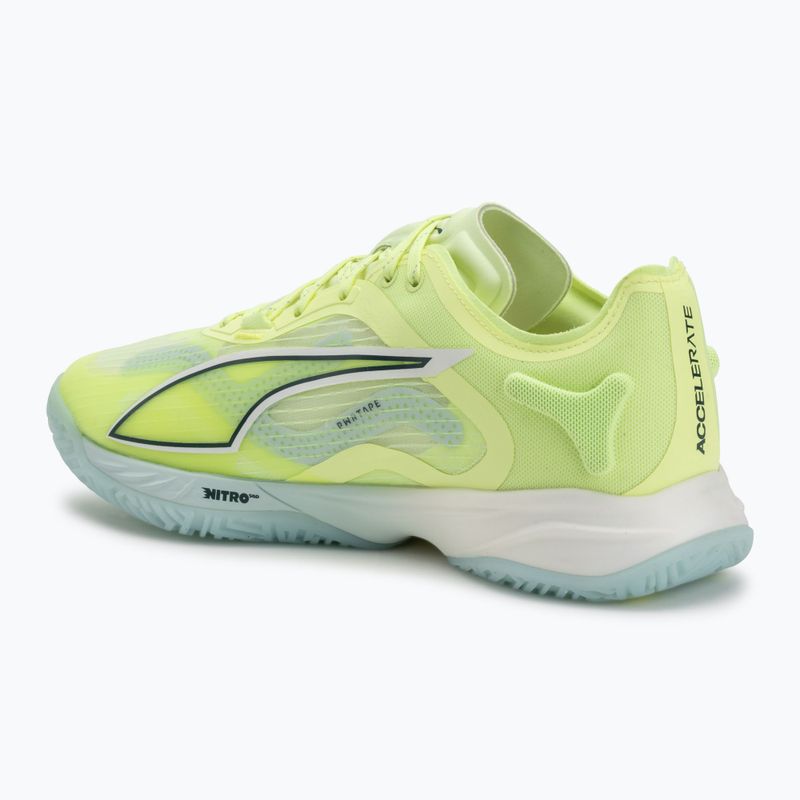 Shoes PUMA Accelerate NITRO SQD 4 puma fizzy light/green terrain/puma white/puma silver 3