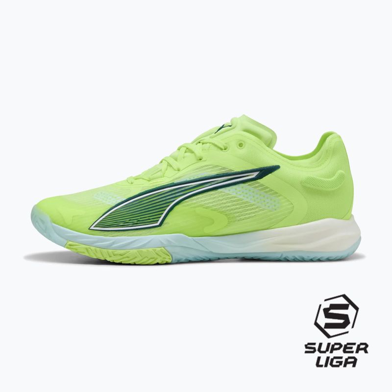 Trainers PUMA Accelerate NITRO SQD 4 puma fizzy light/green terrain/puma white/puma silver
