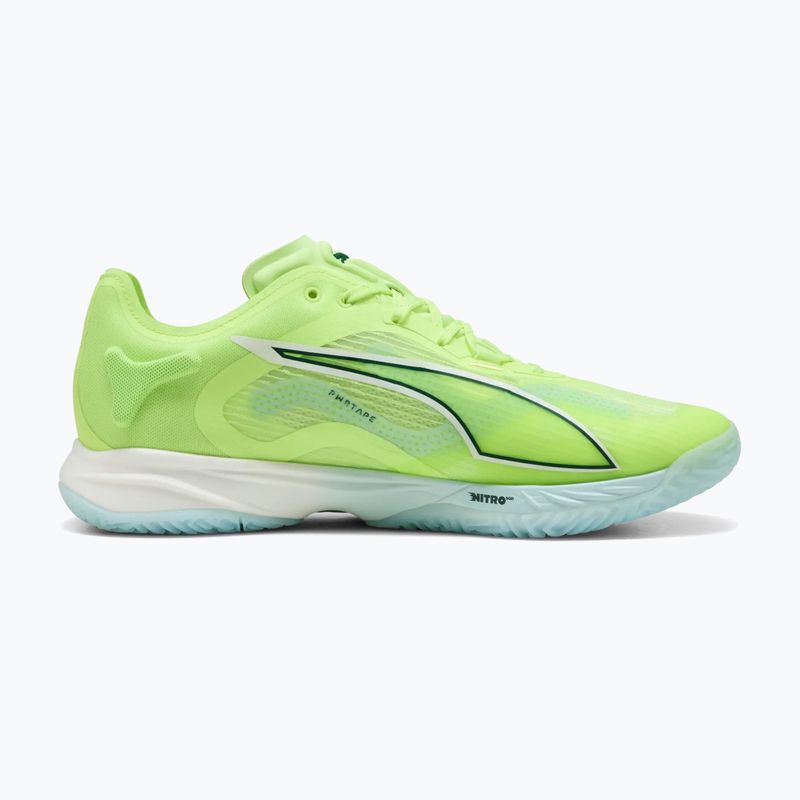 Trainers PUMA Accelerate NITRO SQD 4 puma fizzy light/green terrain/puma white/puma silver 2