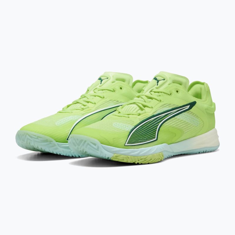 Trainers PUMA Accelerate NITRO SQD 4 puma fizzy light/green terrain/puma white/puma silver 4