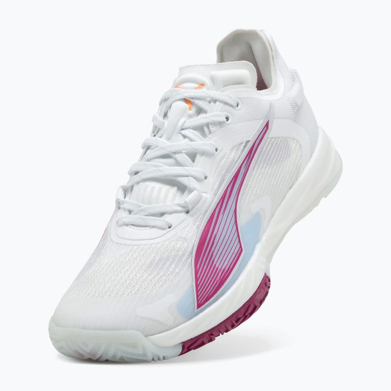 Women's shoes PUMA Accelerate NITRO SQD 4 puma white/berry/lilaccrush/hautetropic/heatfire 10