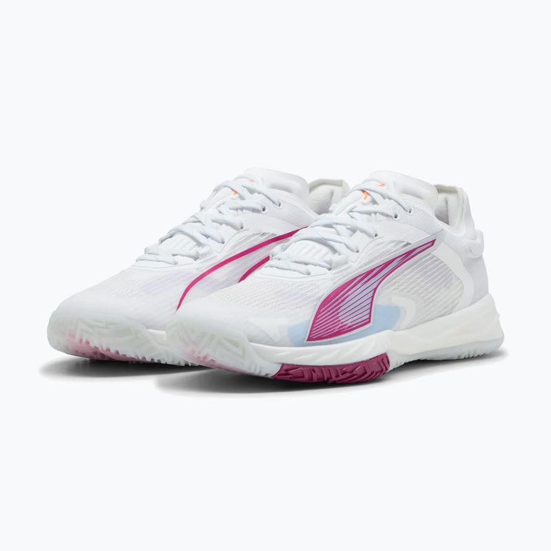 Women's shoes PUMA Accelerate NITRO SQD 4 puma white/berry/lilaccrush/hautetropic/heatfire 11