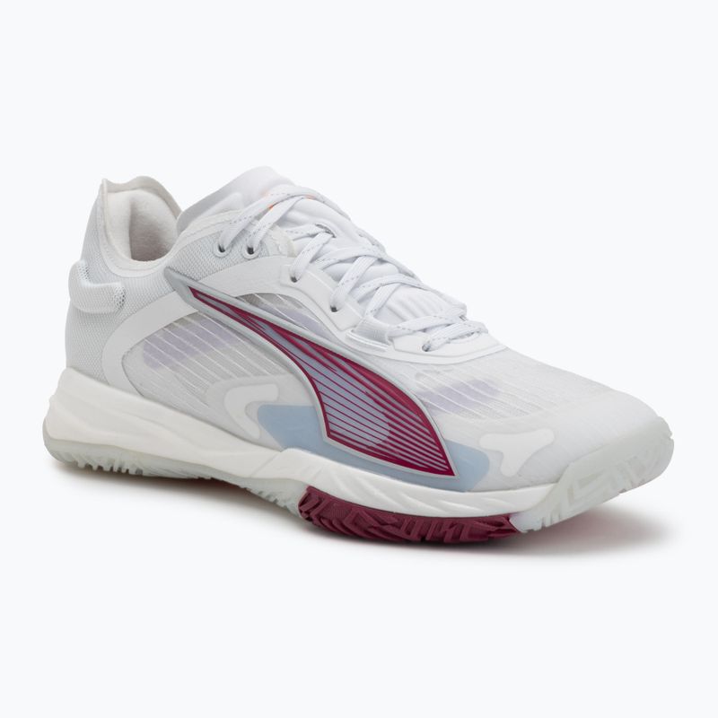 Women's shoes PUMA Accelerate NITRO SQD 4 puma white/berry/lilaccrush/hautetropic/heatfire