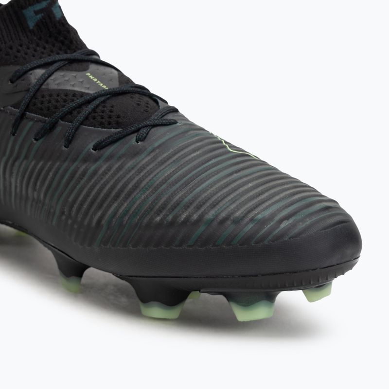 PUMA Future 8 Ultimate FG men's football boots puma black/fizzy light/green terrain 7
