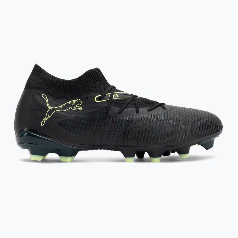 PUMA Future 8 Match FG/AG men's football boots puma black/fizzy light/green terrain 2