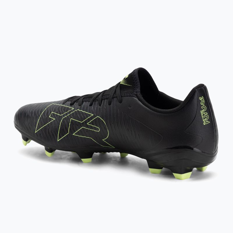 Men's football boots PUMA Future 8 Play FG/AG puma black/fizzy light/green terrain 3