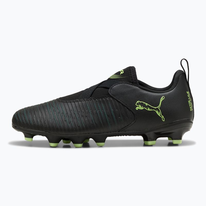 PUMA Future 8 Match LL FG/AG Jr children's football boots puma black/fizzy light/green terrain 9