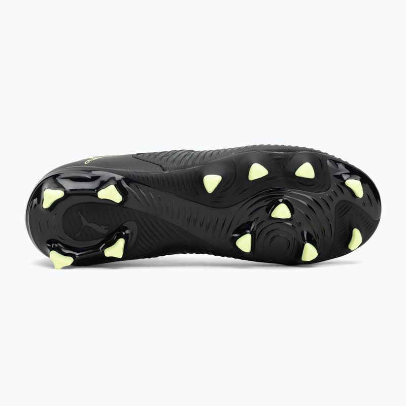 PUMA Future 8 Match LL FG/AG Jr children's football boots puma black/fizzy light/green terrain 4